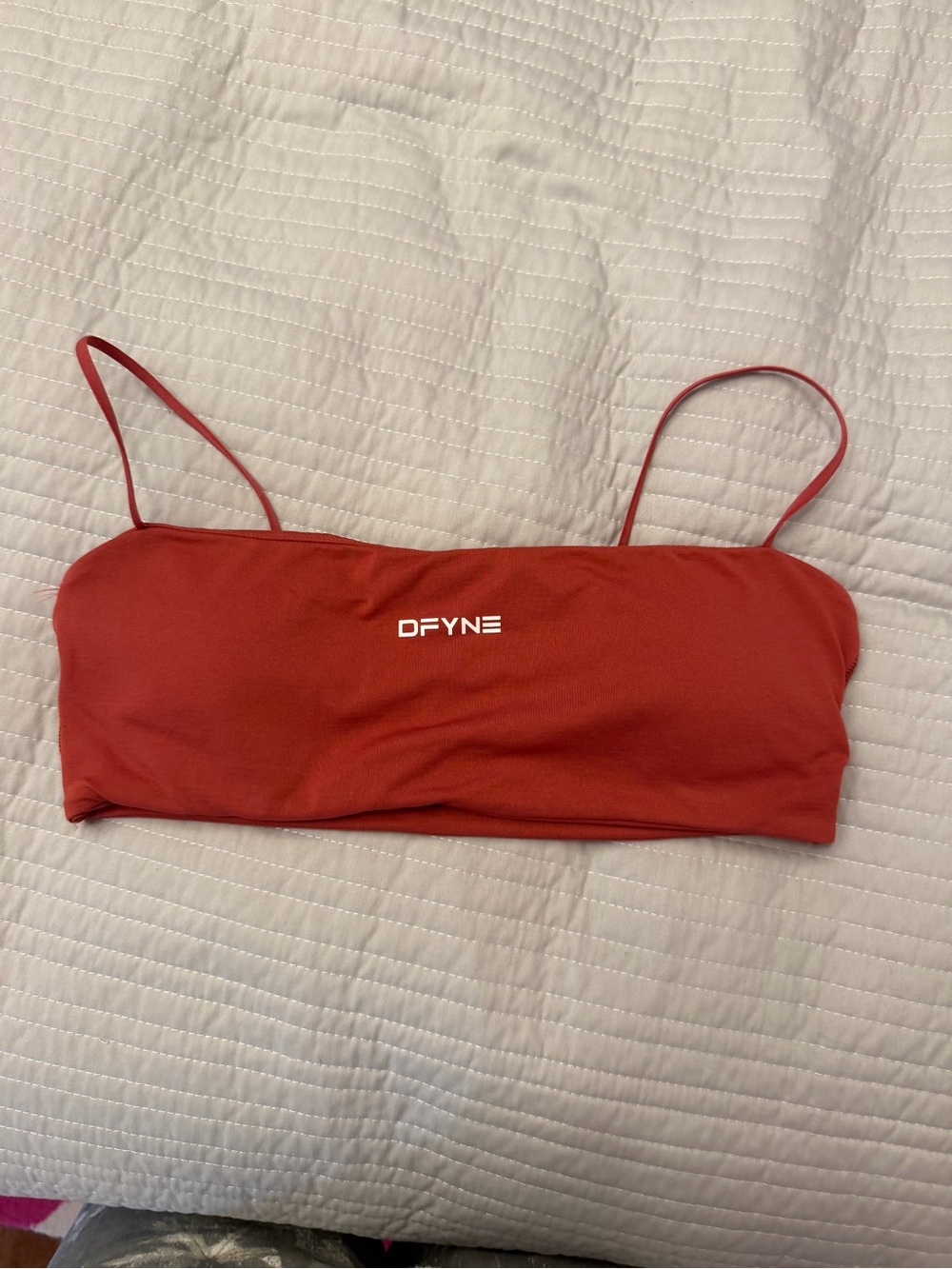 SOLD! DFYNE Defy Strappy Bra in Raspberry - Picture 2 of 4